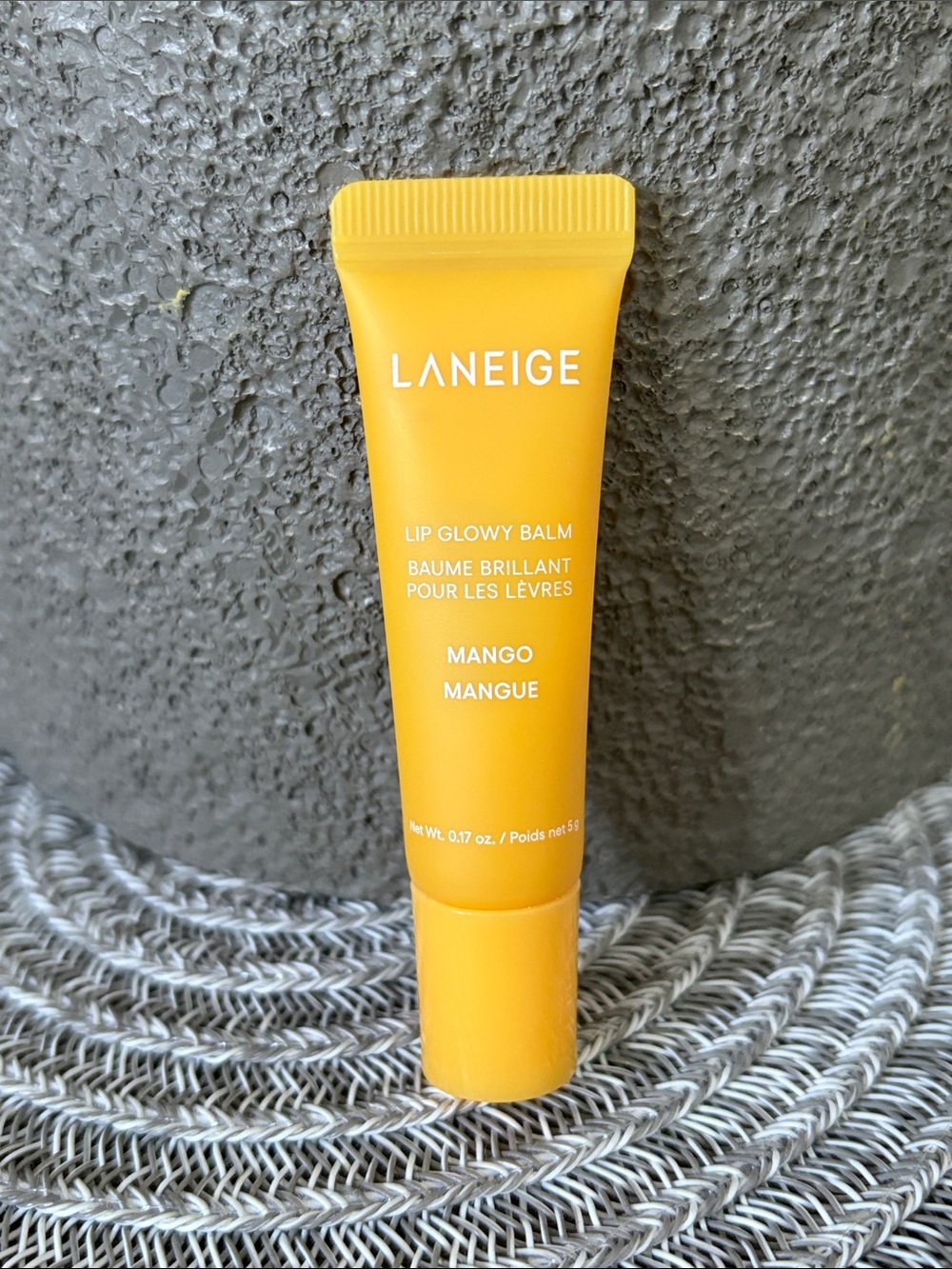 ❤️$8 NWT LANEIGE Lip Glowy Balm Mango 5g